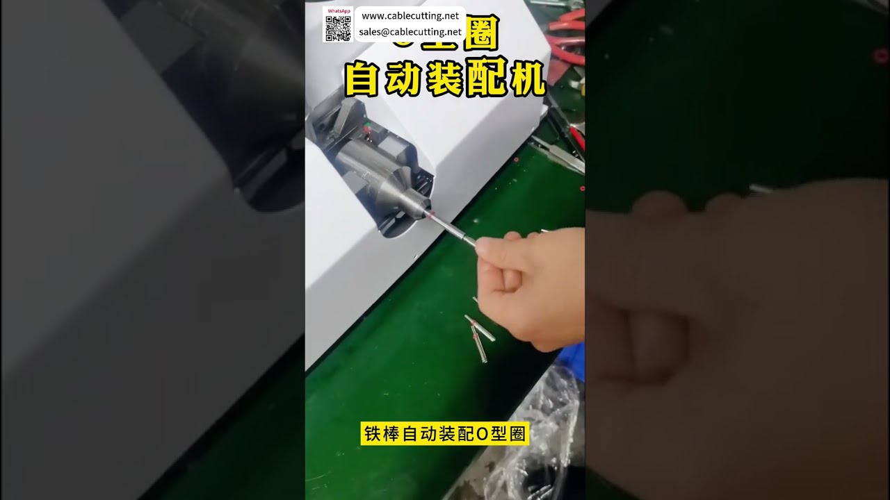 Máquina automática de montagem de anéis de vedação KRS 604: maquinário de vedação de alta precisã...
