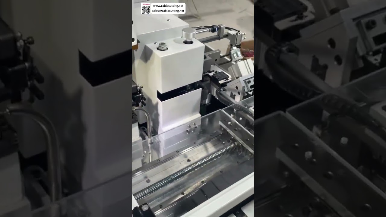 Machine à sertir et étamer les bornes multifonction - Outil automatique de coupe, dénudage et soudure