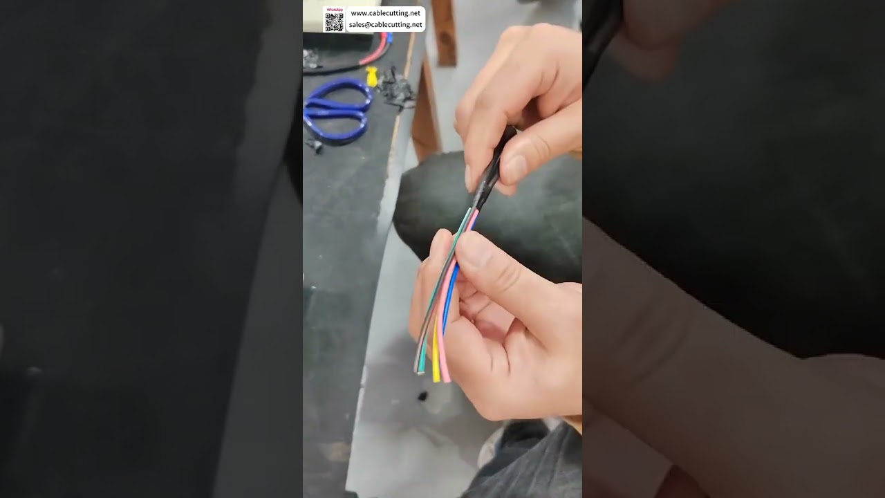 Machine d'enrubannage par points à poussée horizontale : outil rapide et précis pour l'isolation des fils