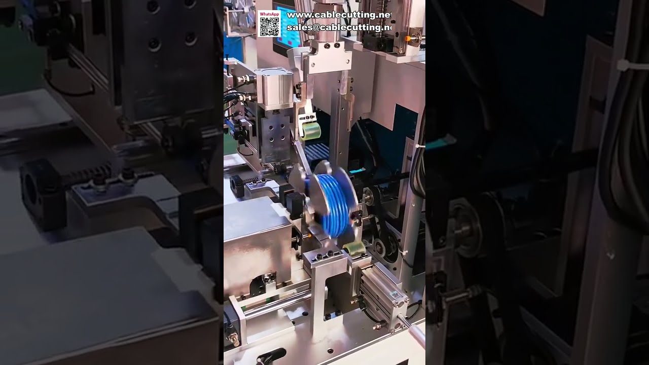 Machine automatique de bobinage et ligaturage pour production en série