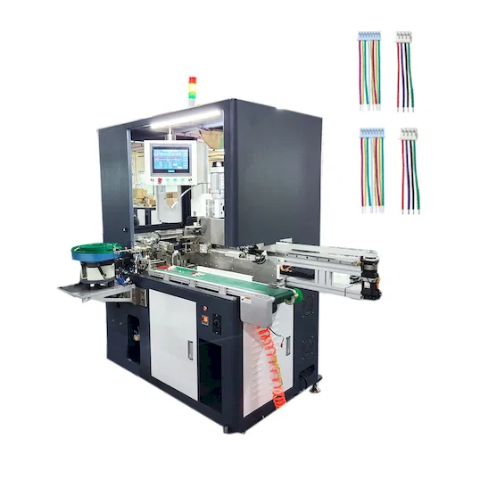 Machine automatique d insertion de fils sertis dans boîtiers WPM-5505