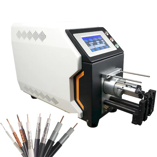 Machine de dénudage pour câbles coaxiaux nouvelle génération WPM-6806N