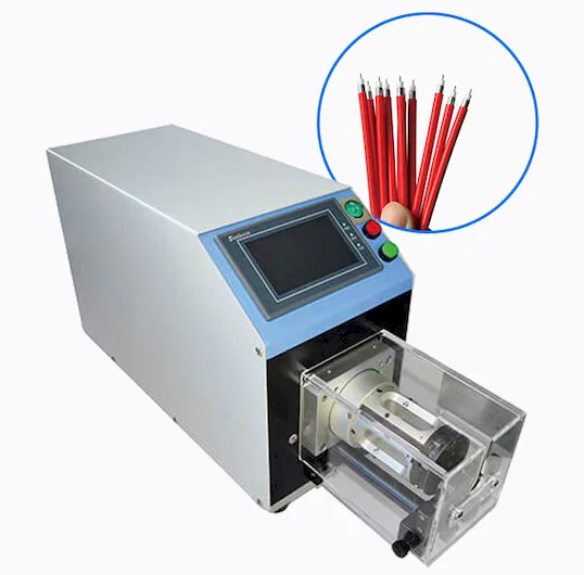 Machine de dénudage pour fils et câbles coaxiaux de précision WPM-6806D