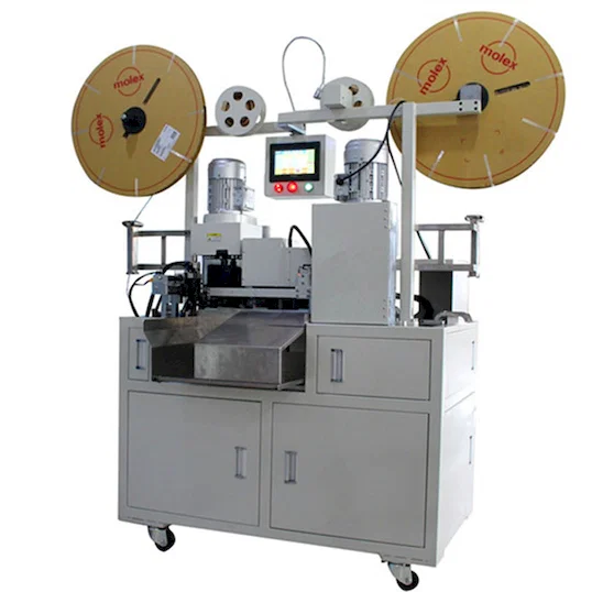 Machine automatique de division et sertissage pour câbles plats WPM-FCCM-51
