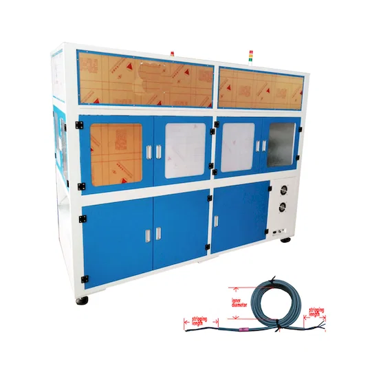 Processeur automatique pour cordons d alimentation et câbles WPM-CRT-03M