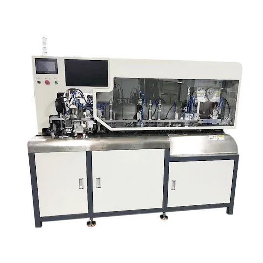 Machine automatique pour cordons d alimentation fiches US/EU