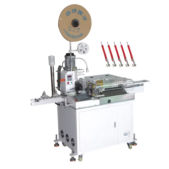 Machine automatique de sertissage 5 fils à une extrémité