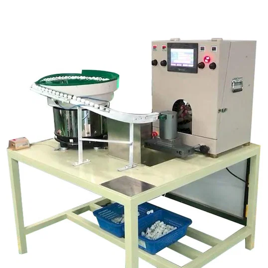 Machine automatique d enrubannage et d enroulement de ruban PTFE WPM-1310
