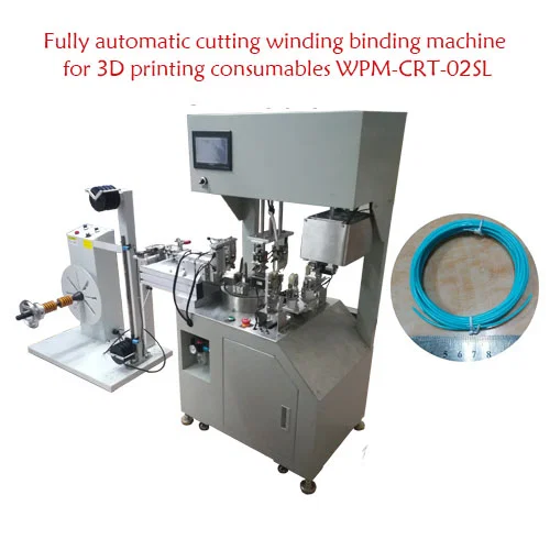 Machine automatique de coupe, enroulement et liage pour production WPM-CRT-02SL
