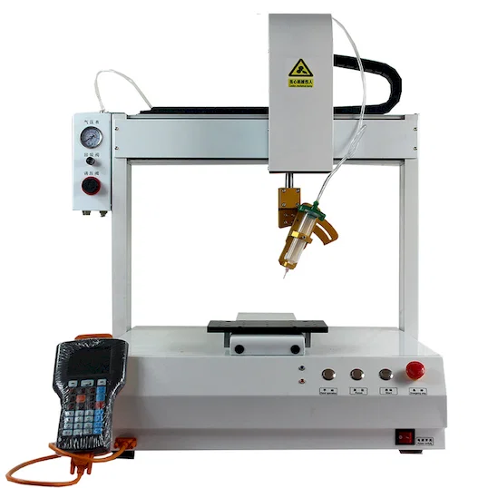 Machine de dépose de colle pour points et cordons réguliers WPM-334