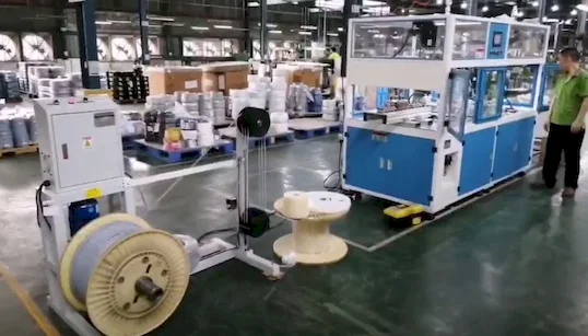Machine de coupe, enroulement et liage pour fils de gros diamètre WPM-HCRO