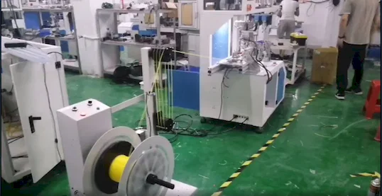 Machine de coupe, enroulement et liage pour tuyaux et flexibles WPM-HCCT