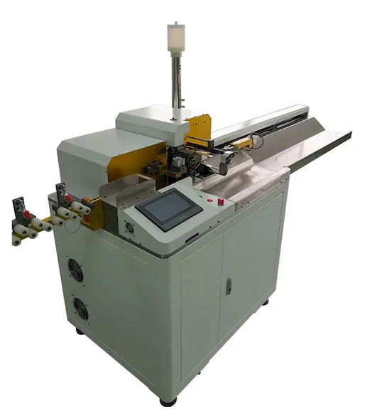 Machine de coupe, dénudage, torsadage et étamage multi-fils WPM-SZ-02