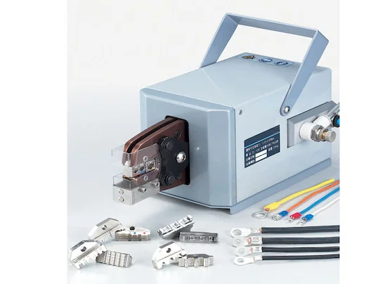 Machine de sertissage pneumatique pour cosses de câble de puissance WPM-20M
