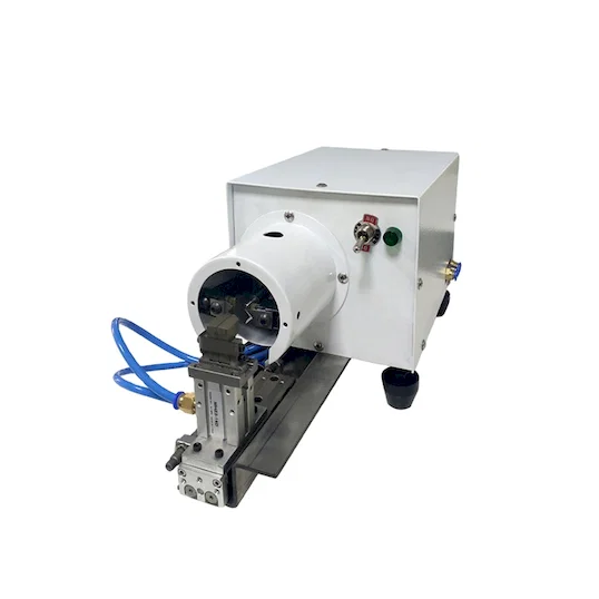 Machine pneumatique de dénudage et torsadage de fils électroniques WPM-200T