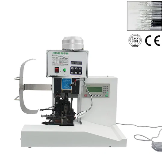 Machine semi-automatique de sertissage pour câbles plats IDC WPM-FCCM-18