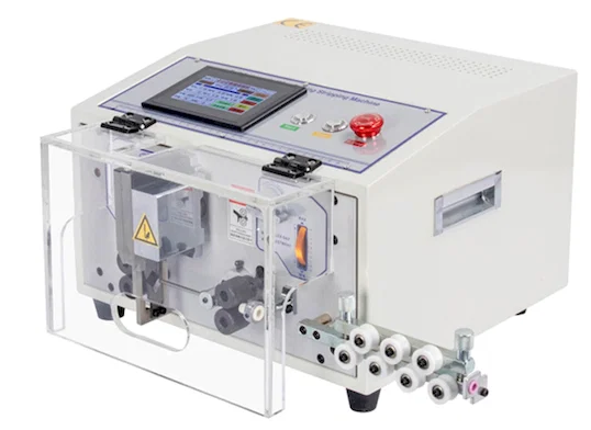 Dénudeuse automatique de fils à écran tactile WPM-SDS
