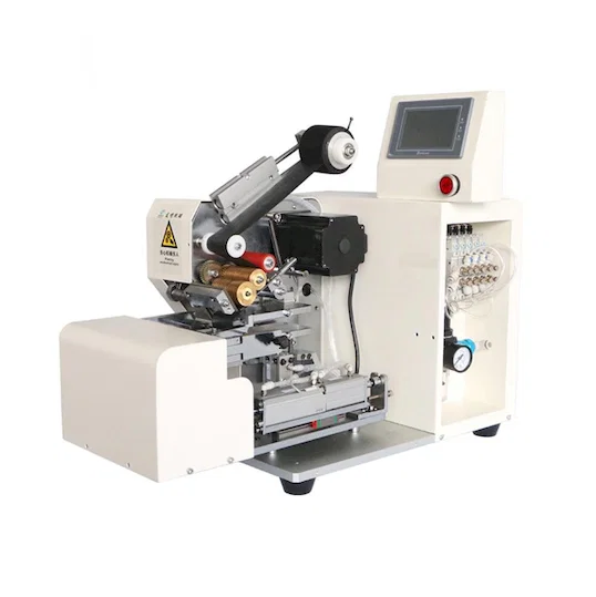 Machine de scotchtage pour faisceaux de câbles pliés WPM-690L