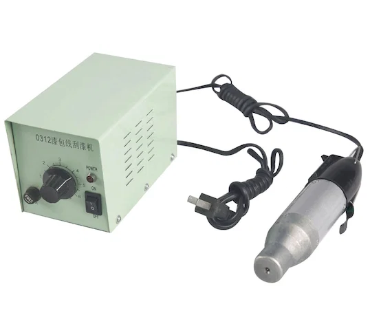 Machine portative de décapage pour fils de cuivre émaillés WPM-0312