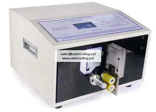 Machine de coupe pour fils et gaines thermorétractables WPM-09A