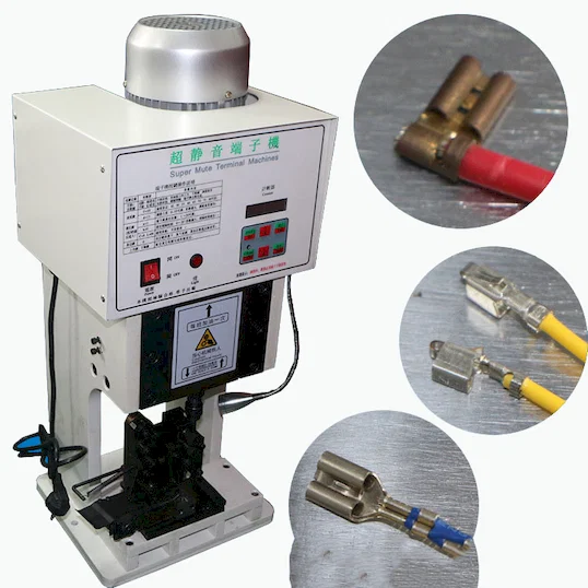 Machine de sertissage semi-automatique pour cosses pré-isolées WPM-4000S